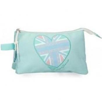 Estuche tres compartimentos Pepe Jeans Nerea