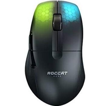Roccat KONE Pro Air Mouse da gioco ergonomico Bluetooth Ottico Nero 5 Tasti 19000 dpi Illuminato