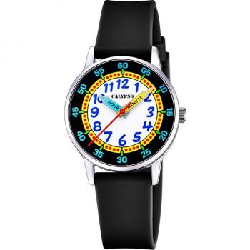 Reloj Calypso K5826/6 Blanco Correa De Caucho, Infantil
