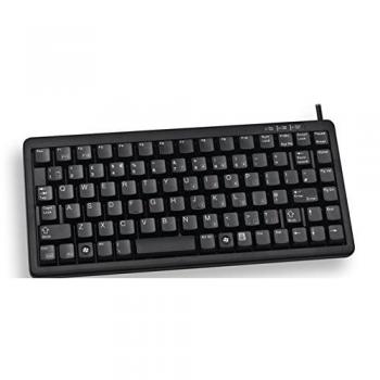 Cherry G84-4100 mini tastiera cablata USB layout francese nero