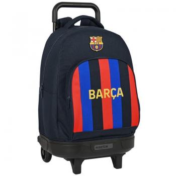 SAFTA OFICIAL Mochila Grande Con Ruedas Compact Ext.Simple F.C.Barcelona 1 Equip. 22 23