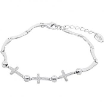 Pulsera Lotus Brillo Plateado