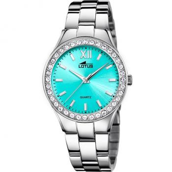 Reloj De Mujer Lotus Bliss Con Esfera Azul 18883/4