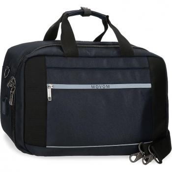 Bolsa de viaje Movom Trimmed Azul con apertura frontal