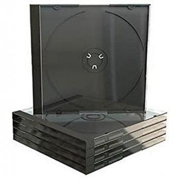 Custodie CD Jewel Singola 10.4mm Tray Nero