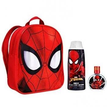 Mochila Spiderman EDT 50ml + Gel