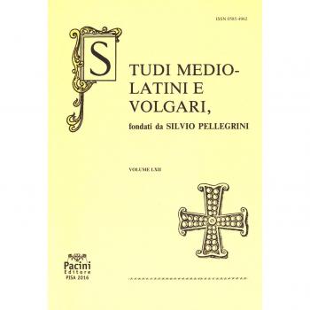 Studi mediolatini e volgari