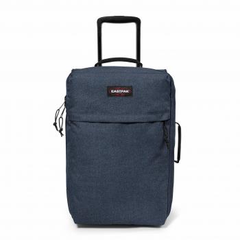 Eastpak Traf'Ik Light Maleta con ruedas, 33 litros, Azul (Double Denim)