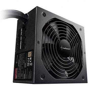 Sharkoon WPM Gold Zero 650W, 80 Plus Gold, Semi Modulare, Nero