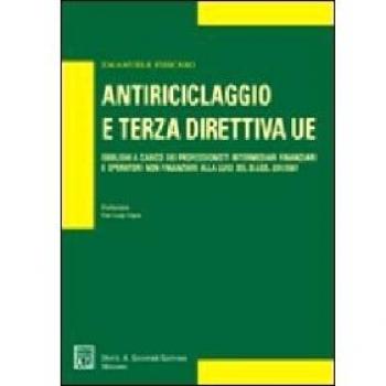 Antiriciclaggio E Terza Direttiva Ue.