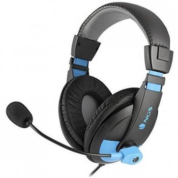 NGS MSX9 Pro Cuffie ad Archetto Cablate ANC Nero