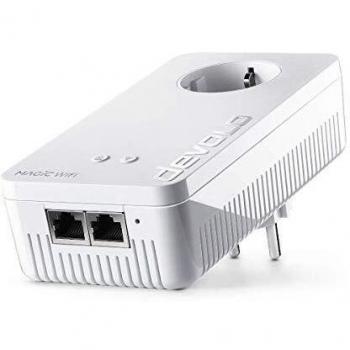 Devolo Magic 2 WiFi Next Single Adapter Powerline for Network Expansion for Smart Working (2400 Mbps, 2 Gigabit Ethernet Connections, G.hn Technology, Mesh WiFi)