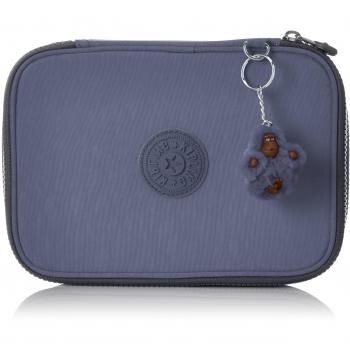 Kipling 100 Pens Estuches, 21 cm, 1.5 Liters, Azul (True Jeans)