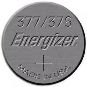 Pila de óxido de plata Energizer 377 SR626SW
