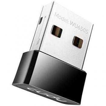 Cudy WU650 Nano Size Adapter WiFi AC650 433Mbps + 200Mbps USB for PC with SoftAP Mode