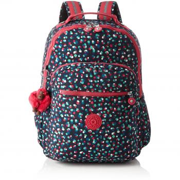 Kipling Seoul Up Mochila grande Festive Camo Multi color