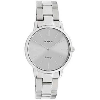 Oozoo Vintage Plateado 34mm Eslabones Acero Mujer C20039