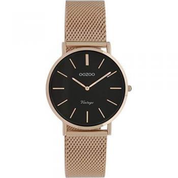 Reloj OOZOO Vintage Rosegoud/Zwart C9927 (32 mm)