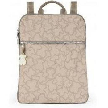 Tous Bolso Mochila para Mujer Gris Piedra 695810040 32x41x13