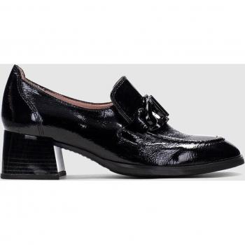 Hispanitas Mocasines de piel Charlize negro