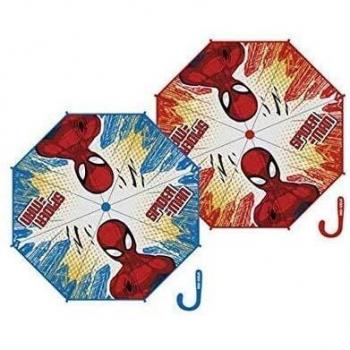 Paraguas Infantil Spiderman 46cm Semi Transparente