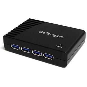 Hub 4‑porte USB 3.0 SuperSpeed Nero