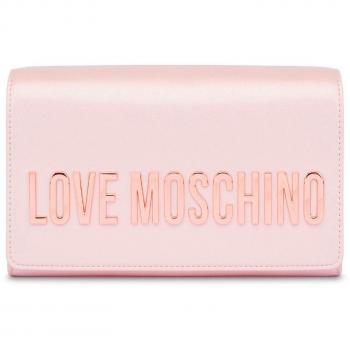 Bolso Love Moschino Gráficos Metálico
