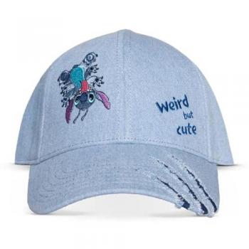 Gorra ajustable Weird but cute Stitch talla única