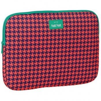 Funda “Pata de Gallo” Coral 14’’ – 34x25x2 cm