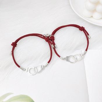 Conjunto de pulseras BBF para amigos, 2 uds., amuleto de amistad, pulseras a juego