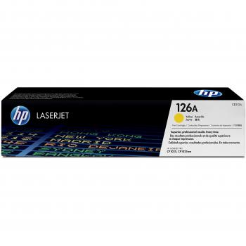HP 126A CE312A Cartuccia Toner Originale Giallo