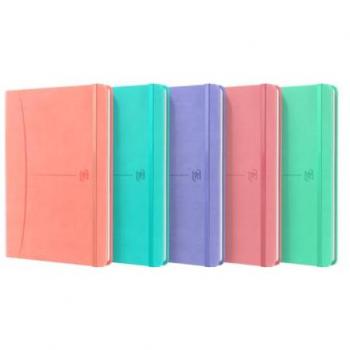 Libreta Oxford Signature A5 80H Pastel Surtido