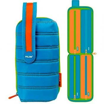 Estuche Milan kit 4 estuches con contenido colores azul