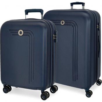 Juego de Maletas Riga rígidas Movom 55-70cm marino