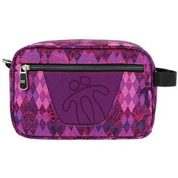 Estuche Escolar Dos Compartimentos Color Morado Scratcher