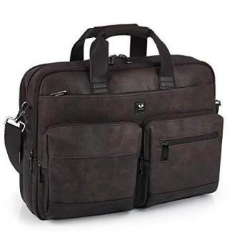 GABOL MALETÍN 3 DPT 15,6 Maleta, Adultos Unisex, Marrón (Marrón), Talla Única