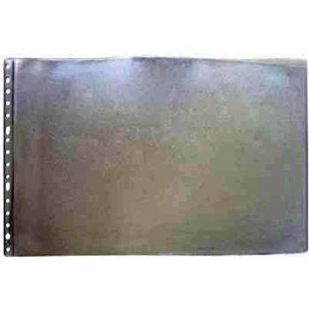 Grafoplas caja 100 fundas PVC 130 micras 4 taladros formato A3