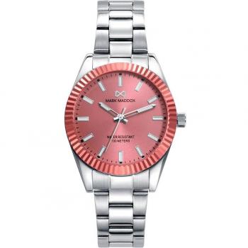 Reloj Mark Maddox Mujer MM1000-77 Analógico Cuarzo Acero Inoxidable Rosa