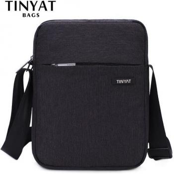 Bolso de Hombro TINYAT Impermeable y Resistente para Hombre