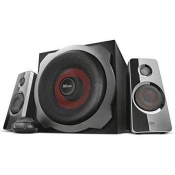 Set Altoparlanti Trust GXT 4038 Thunder 2.1 con Subwoofer in Legno