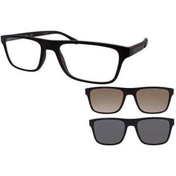 Gafas de Sol Emporio Armani EA 4115 Matte Black/Clear Black/Grey Clip-On 54/18/145 hombre