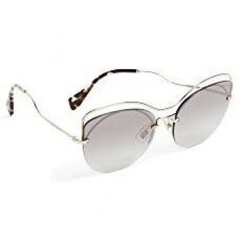 Miu Miu 0MU50TS ZVN5O0, Gafas de Sol para Mujer, Dorado (Pale Gold/Grey Silver), 60
