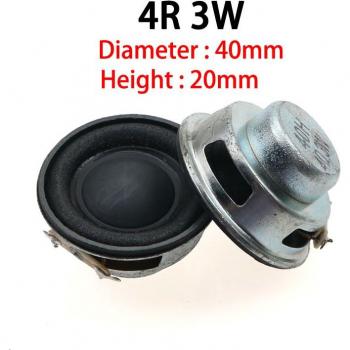 Bocina de altavoz 3W con junta de goma