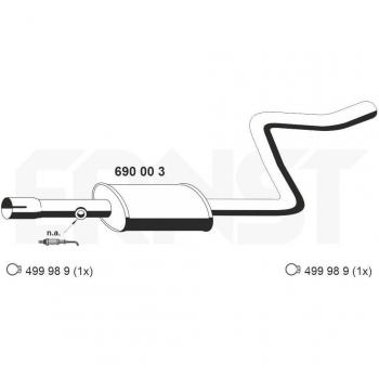 Panela Central ERNEST 690003