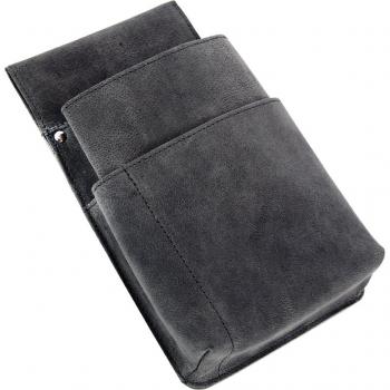 Riñonera Alassio Camares Gris Piel Hunter