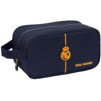 Zapatillero REAL MADRID 2ª EQUIPACION Temporada 24/25 MEDIANO Resistente con GARANTÍA Safta 2024 2026 LICENCIA OFICIAL