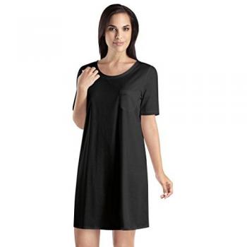 Hanro Nachthemd Cotton Deluxe, Kurzarm 90cm
