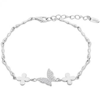 Pulsera Lotus Plata Brillante Mystic