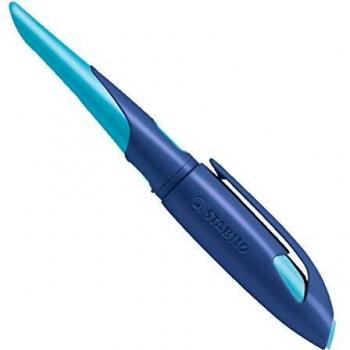 EASYbirdy Penna Stilografica Ergonomica Azzurra