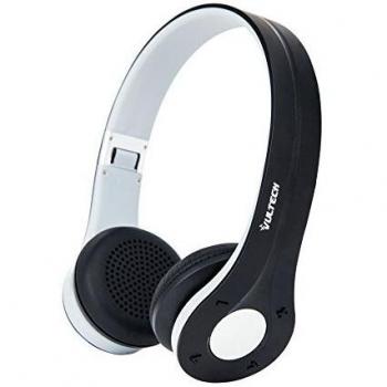 VulTech HD-05NBT Cuffie, Bluetooth, Microfono, Nero